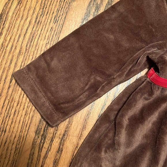 Like new Gap brown velour dress with matching bloomers - Picture 8 of 15